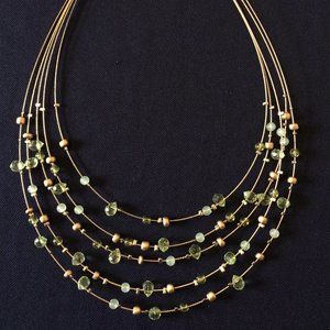 5 Strand Bead Necklace